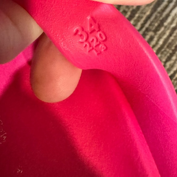 Birkenstock Eva Gizeh Sandals Pink Size 34 Kids - Picture 6 of 7